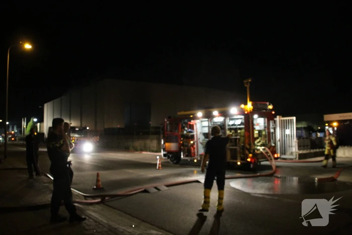Grote brand bij afvalverwerkingsbedrijf Circulus