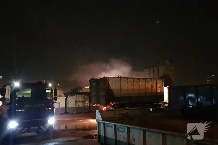 Grote brand bij afvalverwerkingsbedrijf Circulus