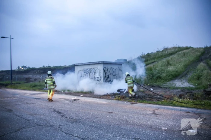 Pallet in de fik gestoken, Amersfoort (+ VIDEO)