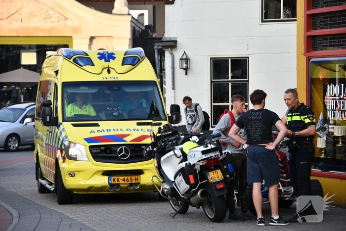 Quadrijder krijgt aanrijding met fietser