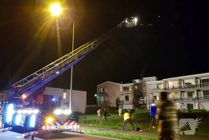 Woonzorgcentrum ontruimd vanwege brand
