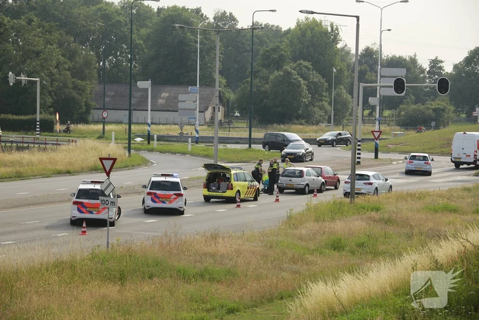 Schade na kop-staartaanrijding