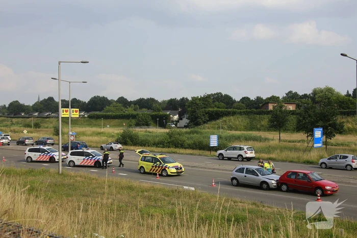 Schade na kop-staartaanrijding