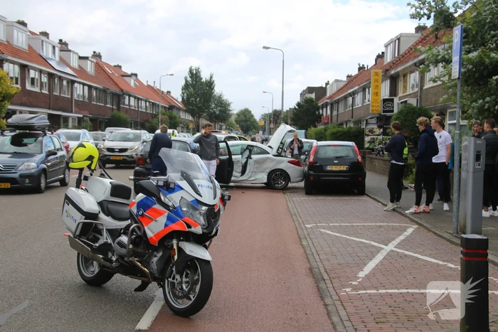 Veel schade bij aanrijding