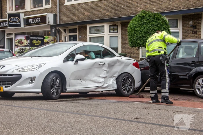 Veel schade bij aanrijding
