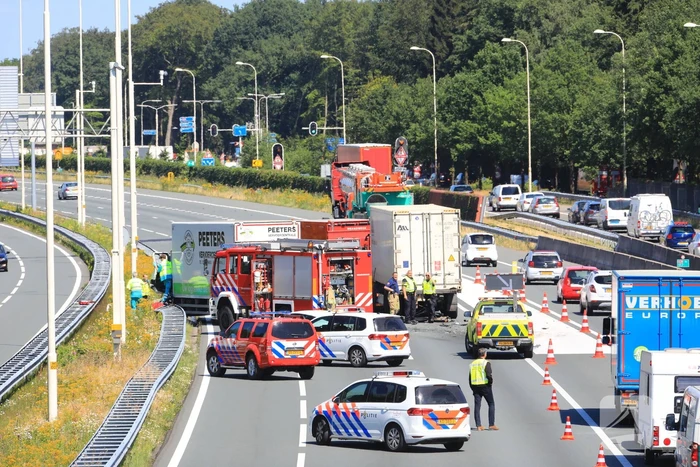 Meerdere voertuigen betrokken bij aanrijding