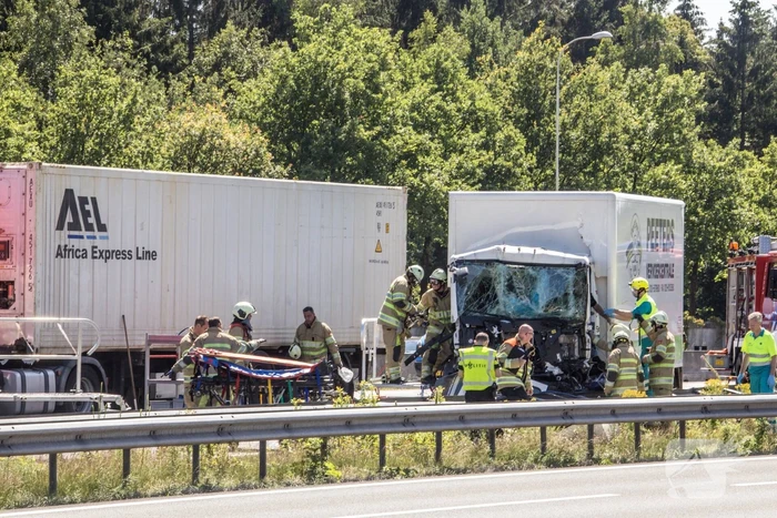 Meerdere voertuigen betrokken bij aanrijding