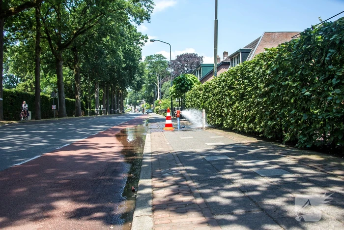 Vluchtheuvels zorgen voor waterlekkage