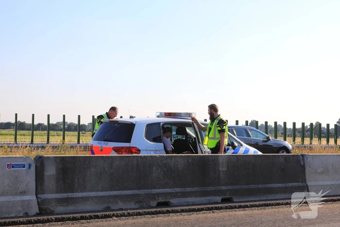 Dronken bestuurder klapt op voorganger