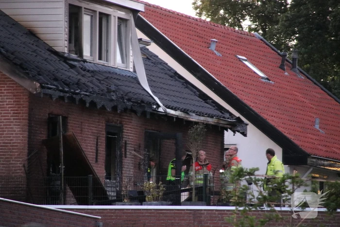 Grote schade na uitslaande brand goed zichtbaar