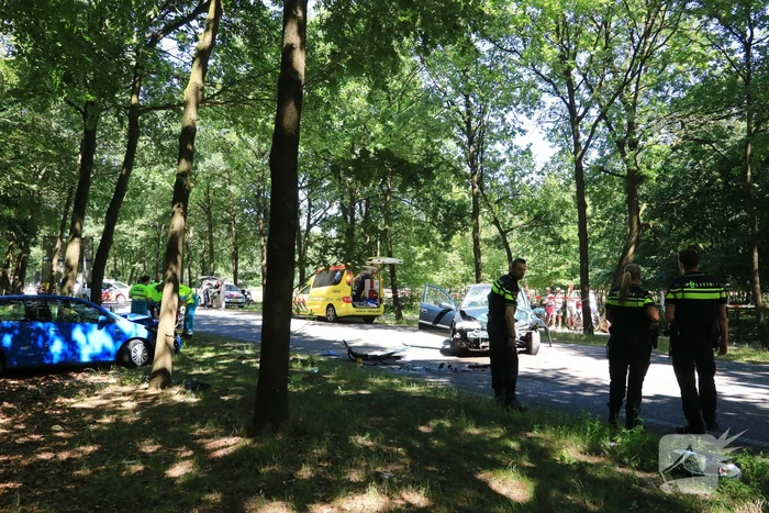 Meerdere gewonden na frontale aanrijding