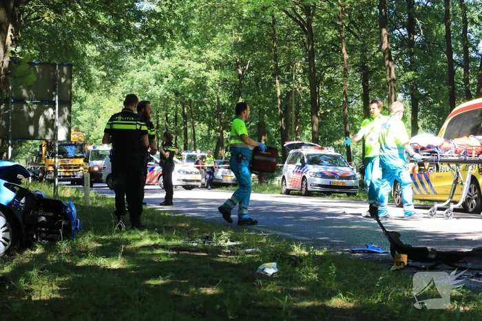 Meerdere gewonden na frontale aanrijding