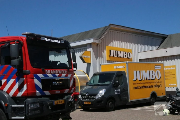 Jumbo ontruimd