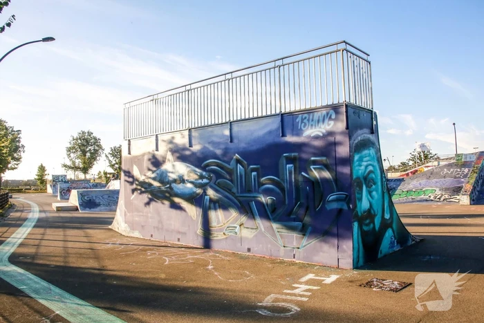 Skaters teleurgesteld over omgespoten clown