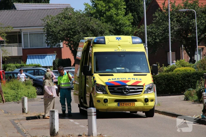Kledingkast in brand