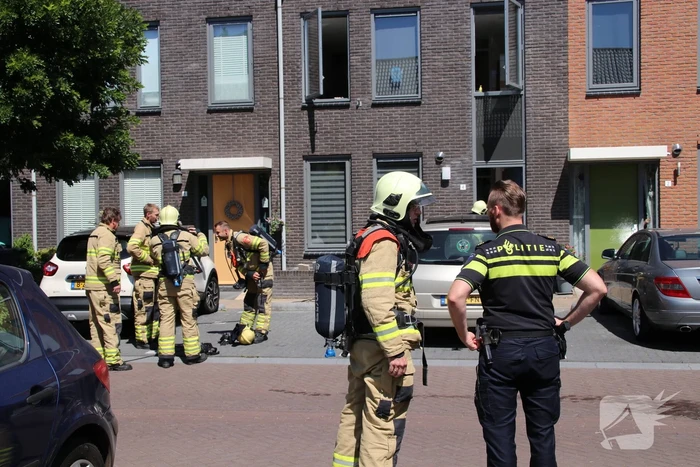 Bewoner naar ziekenhuis maar vergeet pannetje op het vuur