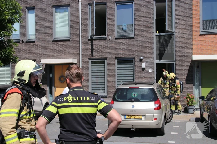 Bewoner naar ziekenhuis maar vergeet pannetje op het vuur