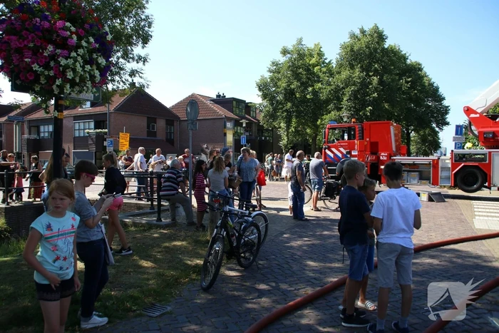 Brand in schuur van Geurts Tweewielers