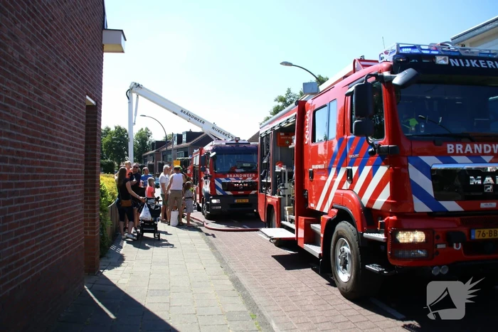 Brand in schuur van Geurts Tweewielers