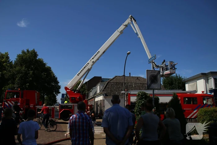 Brand in schuur van Geurts Tweewielers