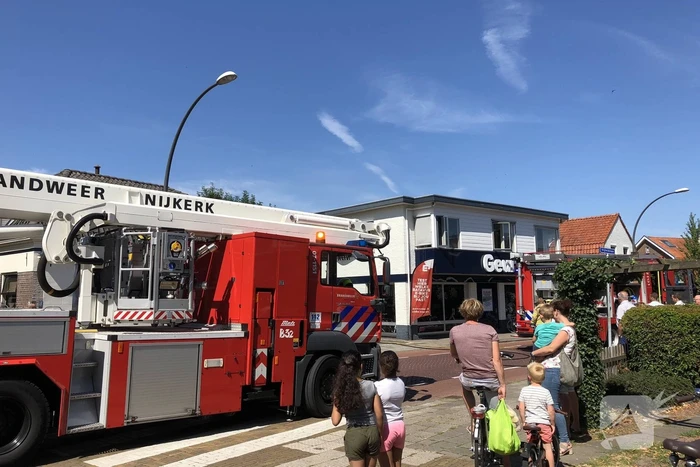 Brand in schuur van Geurts Tweewielers