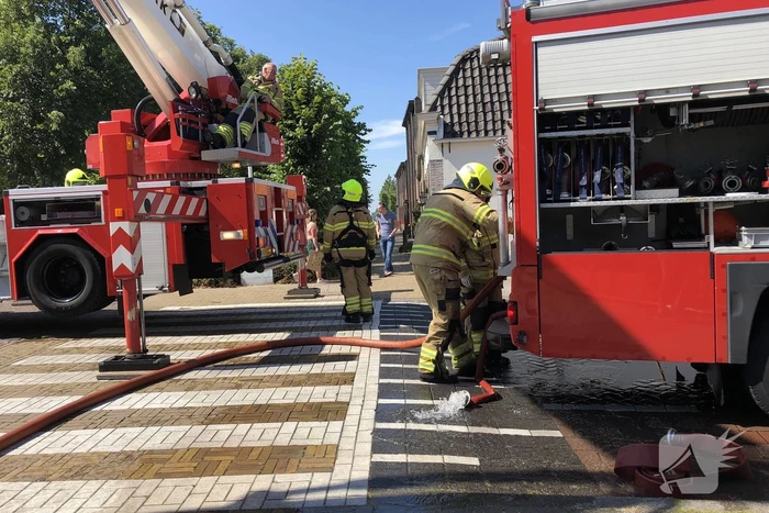 Brand in schuur van Geurts Tweewielers