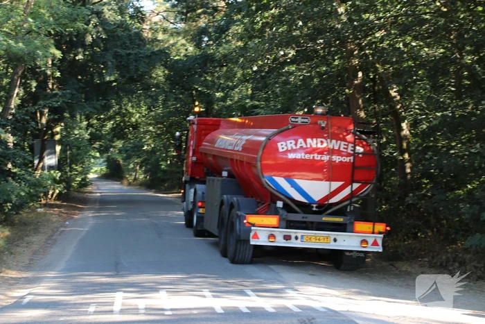 Brand in bosperceel