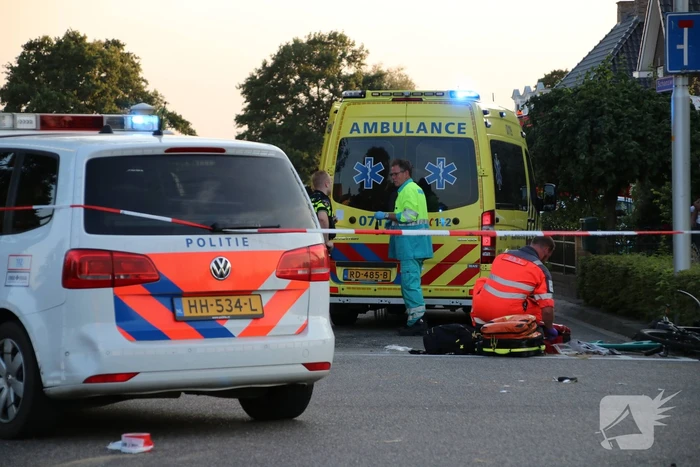 Fietser ernstig gewond bij aanrijding