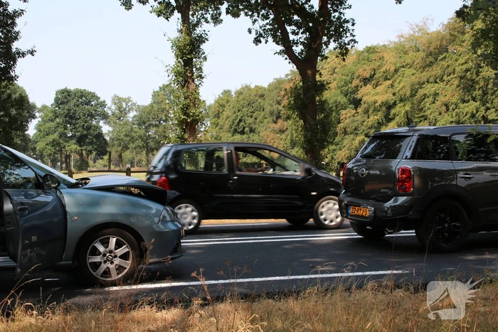 Schade bij kop-staartbotsing