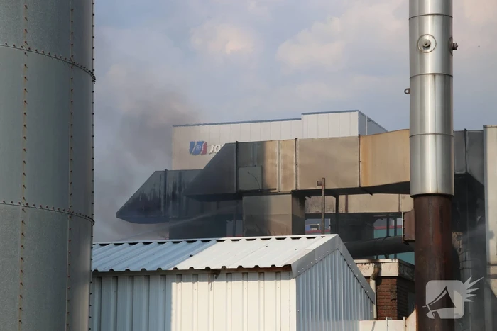 Veel inzet bij zeer grote brand