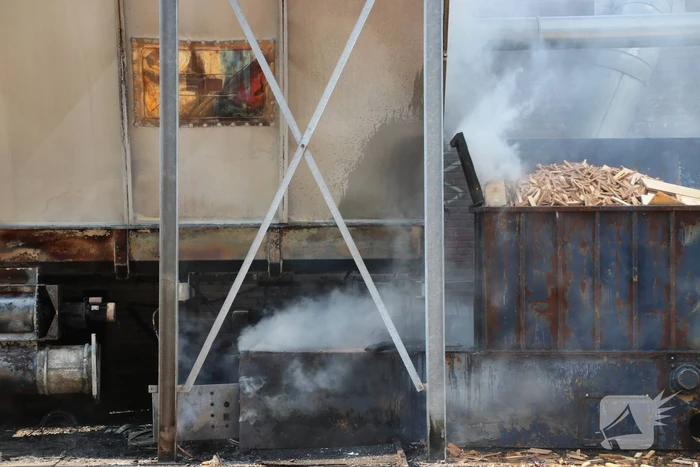 Veel inzet bij zeer grote brand