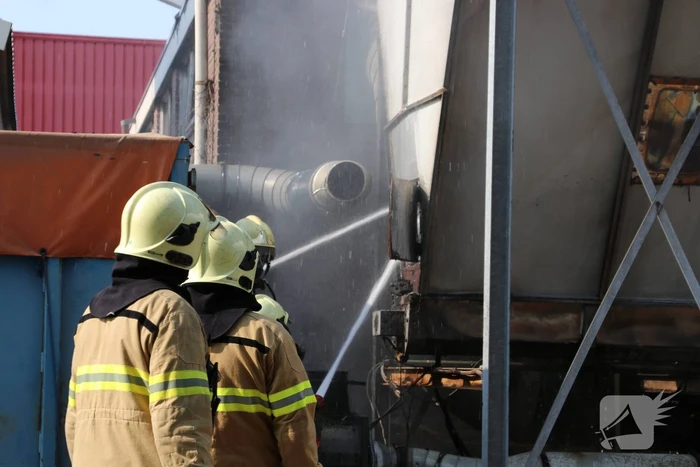 Veel inzet bij zeer grote brand