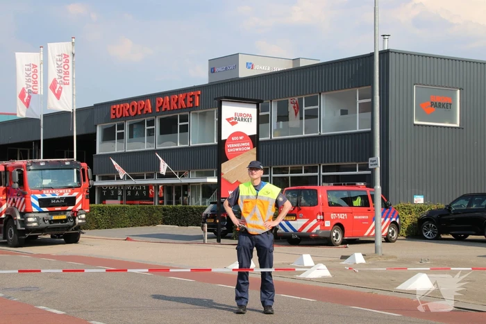 Veel inzet bij zeer grote brand