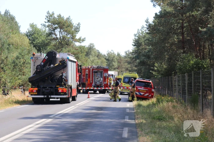Zwaargewonden na frontale aanrijding