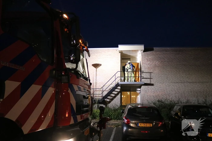 Appartementencomplex ontruimd bij brand