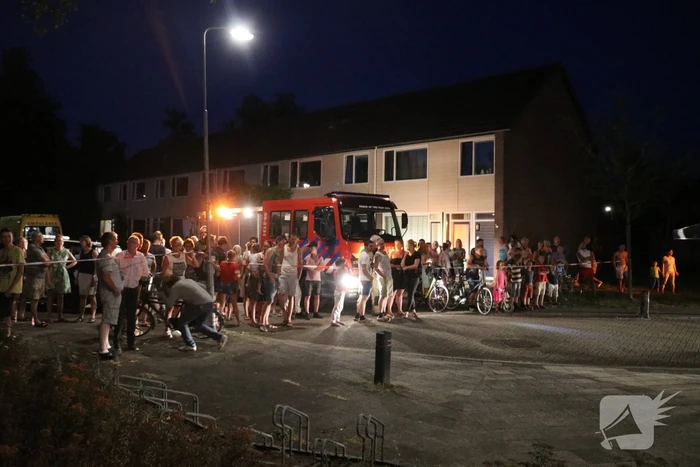 Appartementencomplex ontruimd bij brand