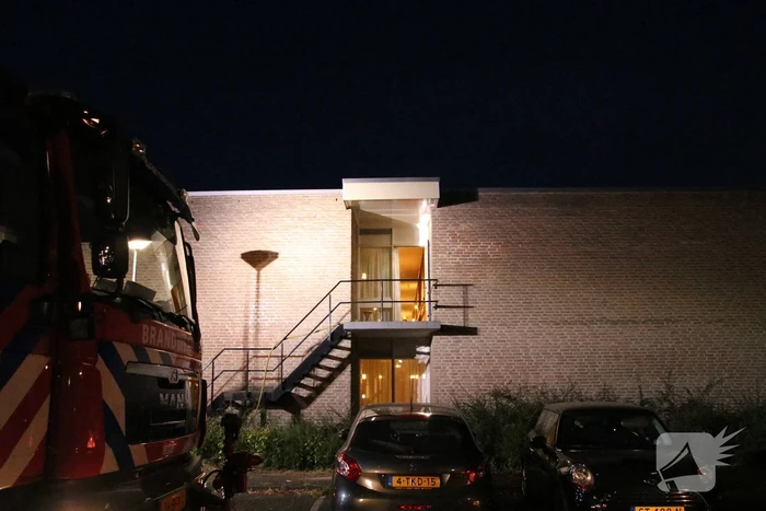 Appartementencomplex ontruimd bij brand