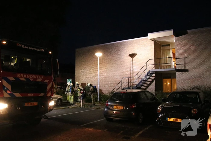 Appartementencomplex ontruimd bij brand