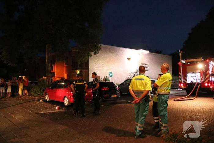 Appartementencomplex ontruimd bij brand