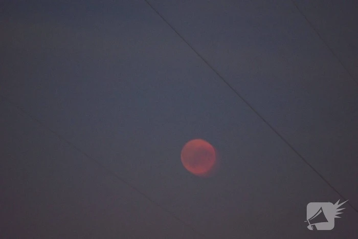 Maansverduistering, bloedmaan voor velen niet te zien