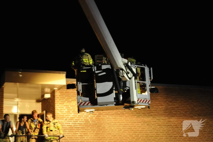 Appartementencomplex ontruimd bij brand