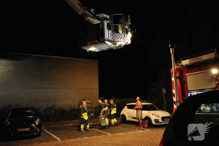 Appartementencomplex ontruimd bij brand