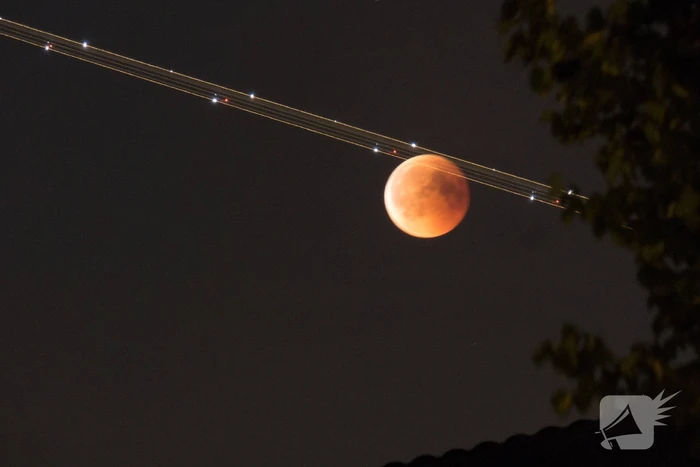 Maansverduistering, bloedmaan voor velen niet te zien