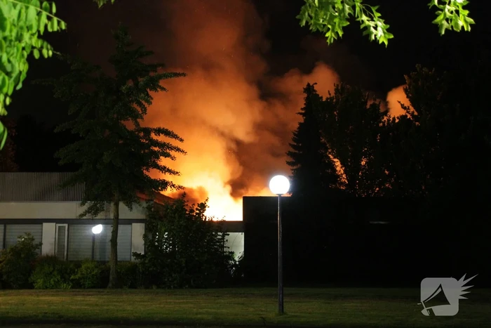 Uitslaande brand bij ROVC