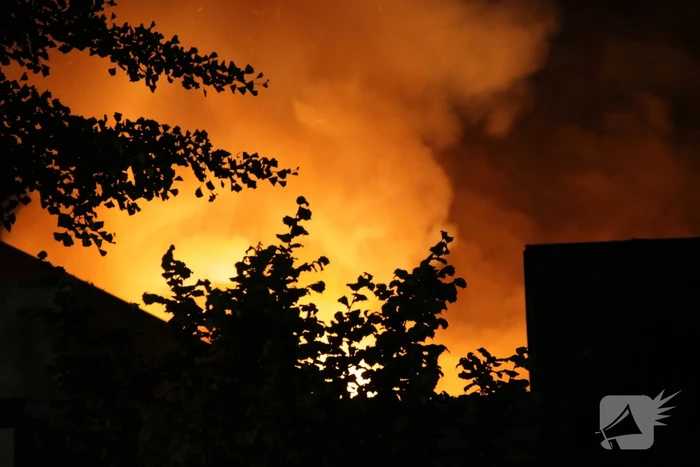 Uitslaande brand bij ROVC