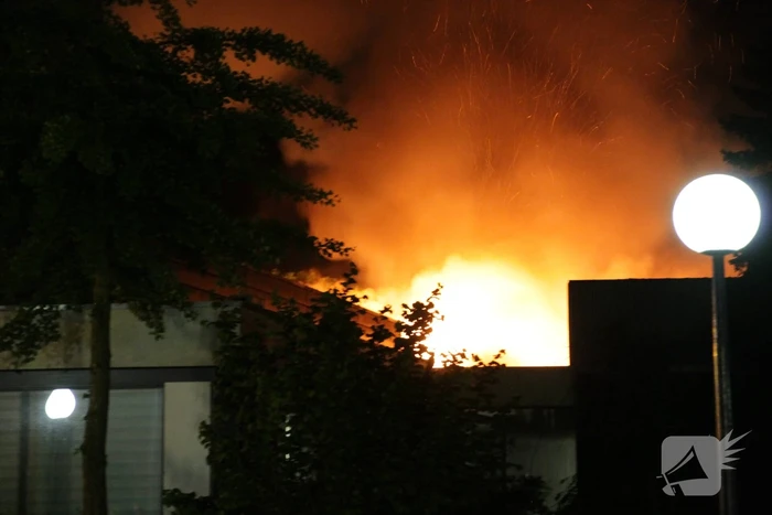 Uitslaande brand bij ROVC