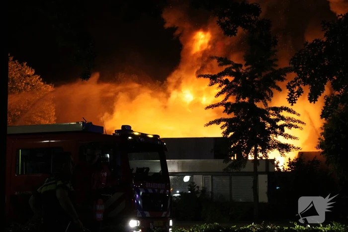 Uitslaande brand bij ROVC