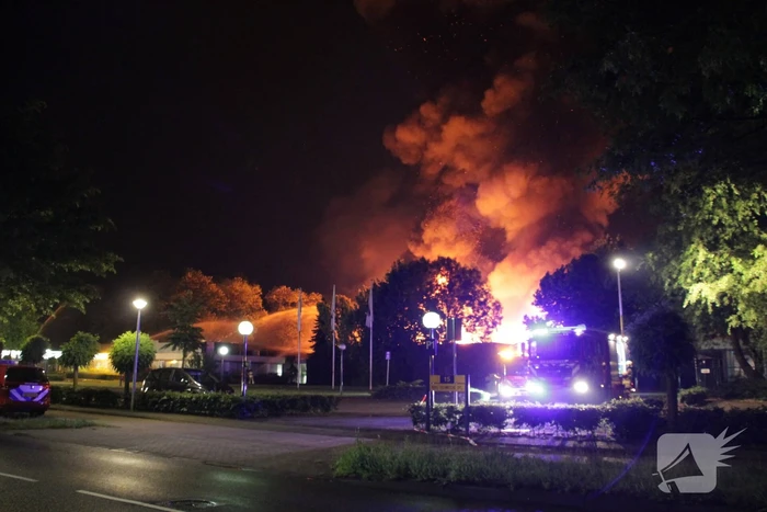 Uitslaande brand bij ROVC