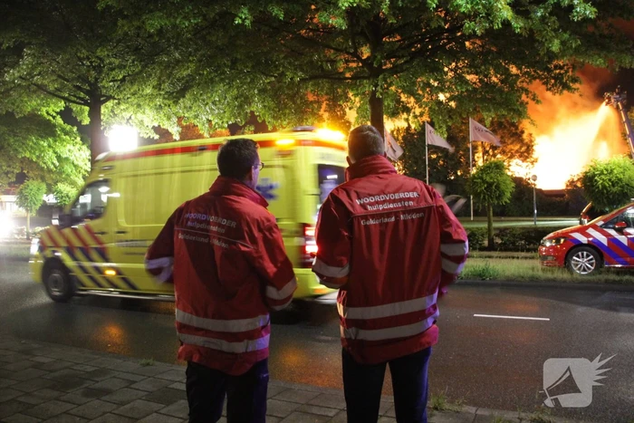 Uitslaande brand bij ROVC