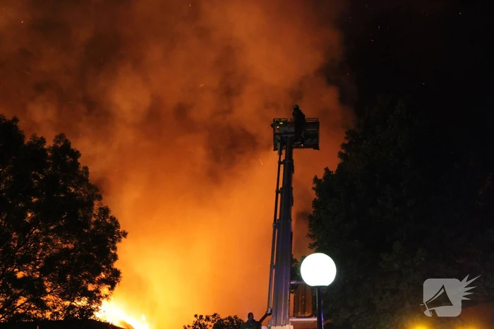 Uitslaande brand bij ROVC